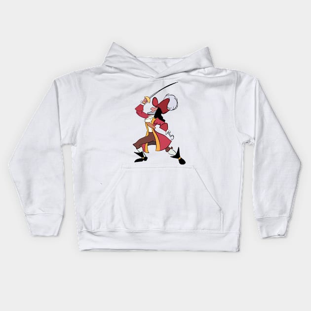 Captian Kids Hoodie by broadwaymae